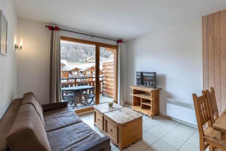 Vakantie in de bergen Appartement 2 kamers 4 personen (610) - Le Balcon des Airelles - Les Orres - Woonkamer