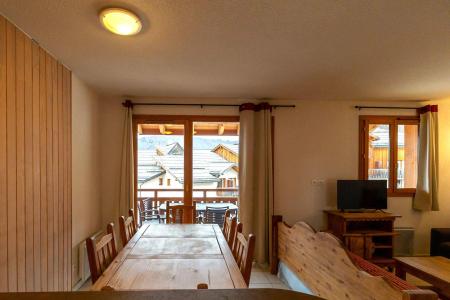 Vakantie in de bergen Appartement duplex 3 kamers 7 personen (310) - Le Balcon des Airelles - Les Orres - Woonkamer