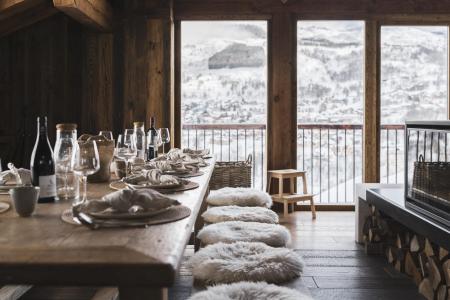 Urlaub in den Bergen Triplex-Chalet 8 zimmer 12 Personnen - Le Bercail - Saint Martin de Belleville - Wohnzimmer