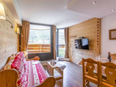 Vakantie in de bergen Appartement 1 kamers 4 personen (14) - Le Borsat - Tignes - Woonkamer