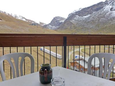 Vacances en montagne Appartement 1 pièces 4 personnes (10) - Le Borsat - Tignes - Balcon