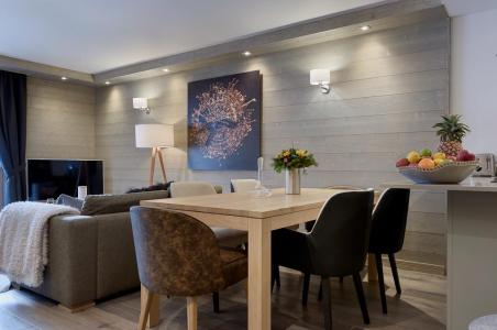 Holiday in mountain resort 3 room apartment cabin 4-6 people (A05) - Le C - Courchevel - Living room