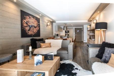 Holiday in mountain resort 3 room apartment cabin 4-6 people (A05) - Le C - Courchevel - Living room