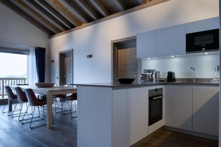 Holiday in mountain resort 4 room apartment 7 people (A09) - Le C - Courchevel - Open-plan kitchen