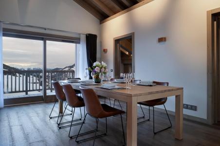 Urlaub in den Bergen 4-Zimmer-Appartment für 7 Personen (A09) - Le C - Courchevel - Esszimmer