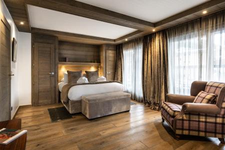 Holiday in mountain resort 5 room duplex apartment 8 people (Paragon) - Le C - Courchevel - Master bedroom