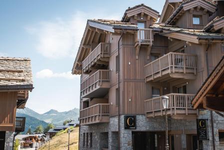 Vakantie in de bergen Appartement 4 kabine kamers 6-8 personen (A01) - Le C - Courchevel - Buiten zomer