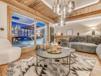 Urlaub in den Bergen Le Canvolan - Tignes - Wohnzimmer