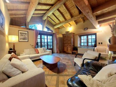 Urlaub in den Bergen Duplex Wohnung 3 Zimmer 6 Personnen - Le Chalet Blanc - Les Arcs - Wohnzimmer