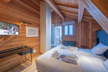 Holiday in mountain resort 7 room chalet 12 people - Le Chalet Ecureuil - Alpe d'Huez - Bedroom