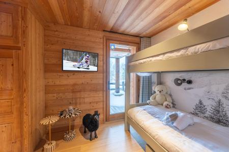 Holiday in mountain resort 7 room chalet 12 people - Le Chalet Ecureuil - Alpe d'Huez - Bedroom