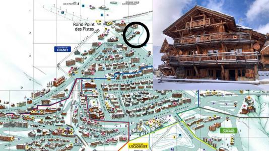 Holiday in mountain resort 8 room chalet 15 people - Le Chalet Loup - Alpe d'Huez - Plan