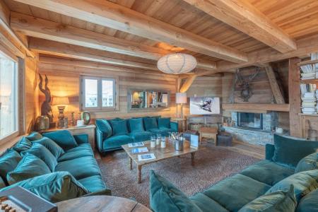 Holiday in mountain resort 9 room chalet 14 people - Le Chalet Loup - Alpe d'Huez - Living room