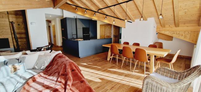 Holiday in mountain resort 5 room apartment 8 people (CHAM34) - Le Chalet Martin - Montalbert - Dining area