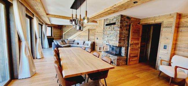 Wakacje w górach 6 pokojowy apartament dwupoziomowy dla 10 osób (CHAM31) - Le Chalet Martin - Montalbert - Jadalnia