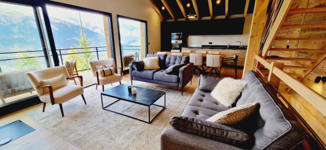 Vacanze in montagna Chalet su 3 piani 7 stanze per 12 persone (ATL F1) - Le Chalet Mitoyen - Montalbert - Soggiorno