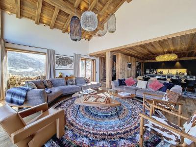 Urlaub in den Bergen 8 Zimmer Chalet für 12 Personen (MN-Panthere) - Le Chatelard - Saint Martin de Belleville - Wohnzimmer