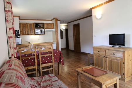 Vakantie in de bergen Appartement 4 kamers 6 personen (16) - Le Clos d'Aussois - Aussois - Woonkamer