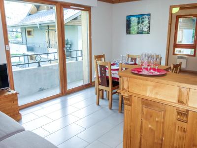 Urlaub in den Bergen 3-Zimmer-Appartment für 6 Personen (1) - Le Clos de la Fontaine - Saint Gervais - Wohnzimmer