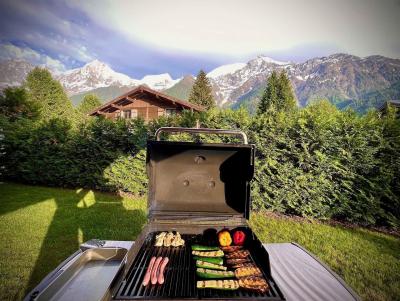 Holiday in mountain resort 5 room duplex apartment 8 people - Le Clos des Ancolies - Les Houches - Bedroom
