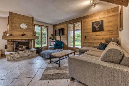 Vacaciones en montaña Apartamento dúplex 5 piezas 8 personas - Le Clos des Ancolies - Les Houches - Estancia