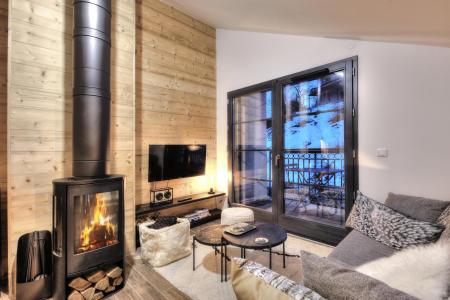Vakantie in de bergen Appartement 3 kamers 4 personen - Le Clos du Savoy - Saint Gervais - Woonkamer