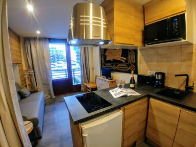 Vacaciones en montaña Apartamento 1 piezas para 2 personas (39) - Le Curling B - Tignes - Kitchenette