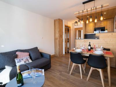 Vakantie in de bergen Appartement 2 kamers 6 personen (33) - Le Curling B - Tignes - Woonkamer