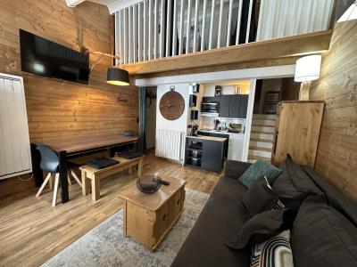 Vakantie in de bergen Appartement 2 kamers mezzanine 7 personen (35) - Le Hameau - Vars - Woonkamer