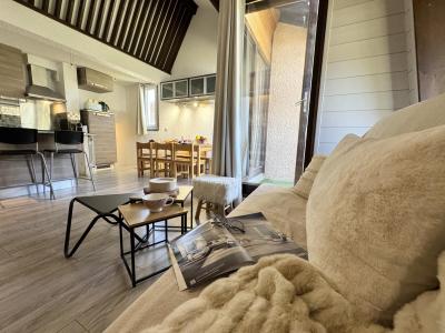 Vacances en montagne Appartement 3 pièces mezzanine 6 personnes (27) - Le Hameau - Vars - Séjour