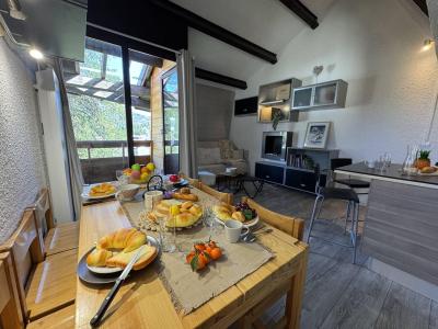 Vacances en montagne Appartement 3 pièces mezzanine 6 personnes (27) - Le Hameau - Vars - Séjour