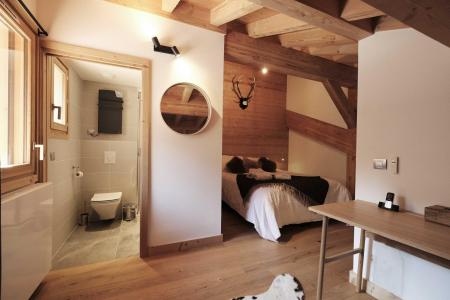 Holiday in mountain resort 4 room triplex chalet 6 people (Léa) - Le Hameau de Caseblanche - Saint Martin de Belleville - Bedroom