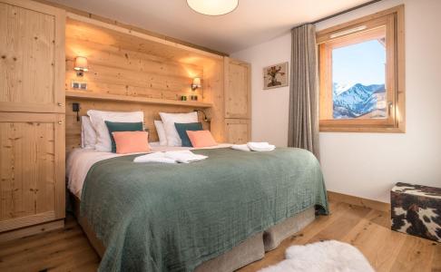Holiday in mountain resort 8 room quadriplex chalet 14 people (Chanterella) - Le Hameau de Caseblanche - Saint Martin de Belleville - Bedroom