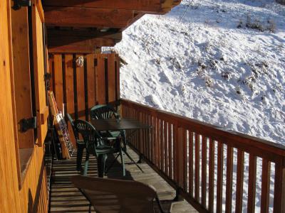 Vakantie in de bergen Appartement 2 kamers 4 personen (302) - Le Hameau de Vallée d'Or - Valloire - Balkon