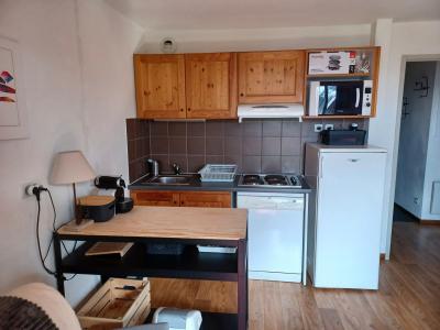 Vakantie in de bergen Appartement 2 kamers 5 personen (G103) - Le Hameau des Aiguilles - Albiez Montrond - Woonkamer