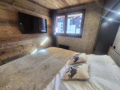 Urlaub in den Bergen 2-Zimmer-Holzhütte für 4 Personen (1302) - Le Hameau du Borsat 1&2 - Tignes - Schlafzimmer