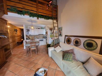 Vakantie in de bergen Appartement 3 kamers mezzanine 6 personen (17) - Le Korossol - Montgenèvre - Woonkamer