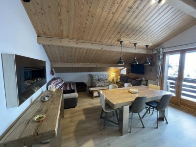 Holiday in mountain resort 3 room apartment 6 people (LIFRAN) - LE LIFRANE - Les Saisies - Living room