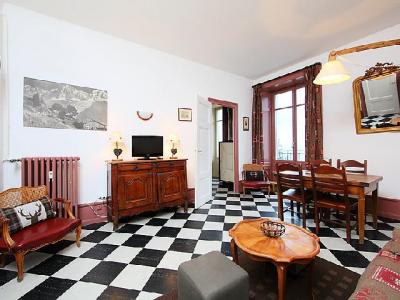 Urlaub in den Bergen 2-Zimmer-Appartment für 4 Personen (3) - Le Majestic - Chamonix - Wohnzimmer