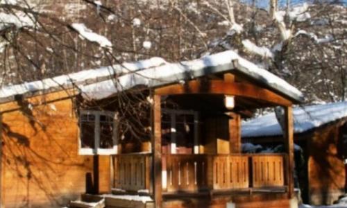 Vacances en montagne Chalet 3 pièces 4 personnes (Confort 29m²) - Le Malazéou Wellnesse Sport Camping - Ax-les-Thermes - Extérieur été