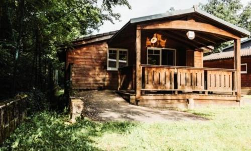 Vakantie in de bergen Mobile-Home 3 kamers 4 personen (Confort 35m²) - Le Malazéou Wellnesse Sport Camping - Ax-les-Thermes - Buiten zomer