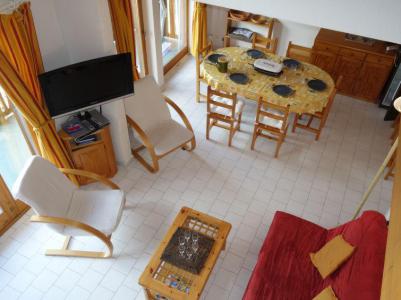 Vakantie in de bergen Appartement 4 kamers 8 personen (1) - Le Martagon - Saint Gervais - Woonkamer