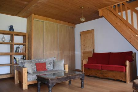 Holiday in mountain resort 3 room mezzanine chalet 6 people - Le Merlet - Pralognan-la-Vanoise - Living room