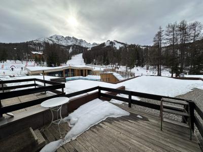 Holiday in mountain resort 2 room apartment cabin 6 people (103) - Le Panestrel - Vars - Balcony