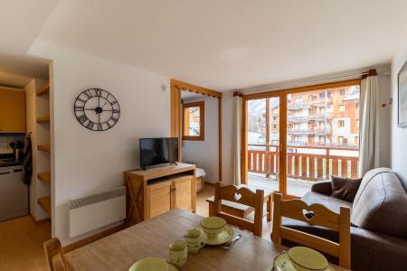 Vakantie in de bergen Appartement duplex 3 kamers 8 personen (205) - Le Parc des Airelles - Les Orres - Woonkamer