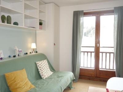 Vakantie in de bergen Appartement 1 kamers 4 personen (1) - Le Petit Sapin - Megève - Woonkamer