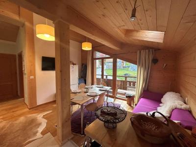 Holiday in mountain resort 4 room apartment 6 people (MR2) - Le Plantin - Méribel - Living room