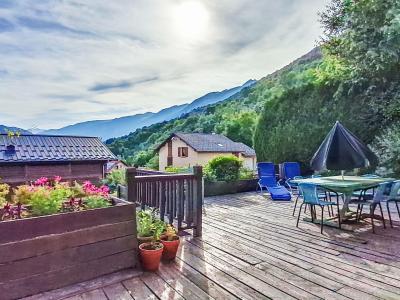 Urlaub in den Bergen 3 Zimmer Chalet für 6 Personen (1) - Le Pommier 5 - Montchavin La Plagne - Draußen im Sommer
