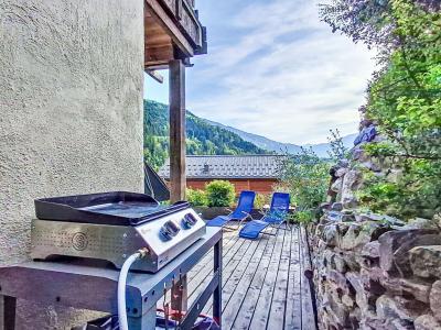 Urlaub in den Bergen 3 Zimmer Chalet für 6 Personen (1) - Le Pommier 5 - Montchavin La Plagne - Draußen im Sommer