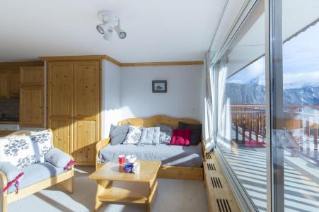 Vakantie in de bergen Appartement 2 kamers 4 personen (203) - LE PRALONG - Courchevel - Woonkamer